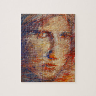 Abstract Face Jigsaw Puzzle