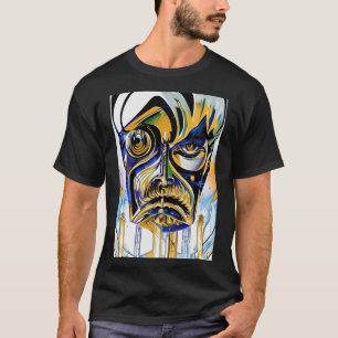 Abstract face of an alien T-Shirt