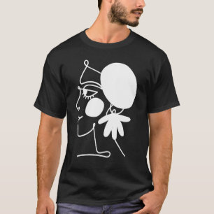 Abstract Face One Line Women Men Kids Boys Girls T T-Shirt