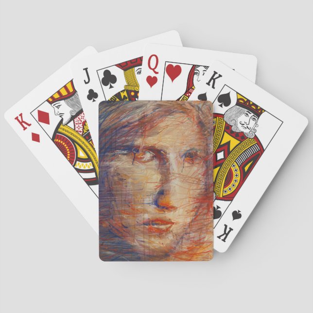 Abstract Face Playing Cards (Back)