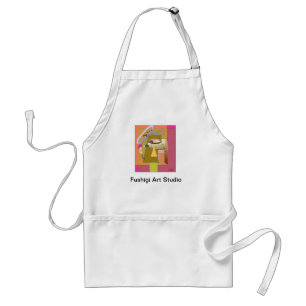 Abstract Face Standard Apron