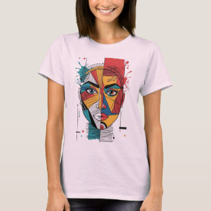 abstract face  T-Shirt