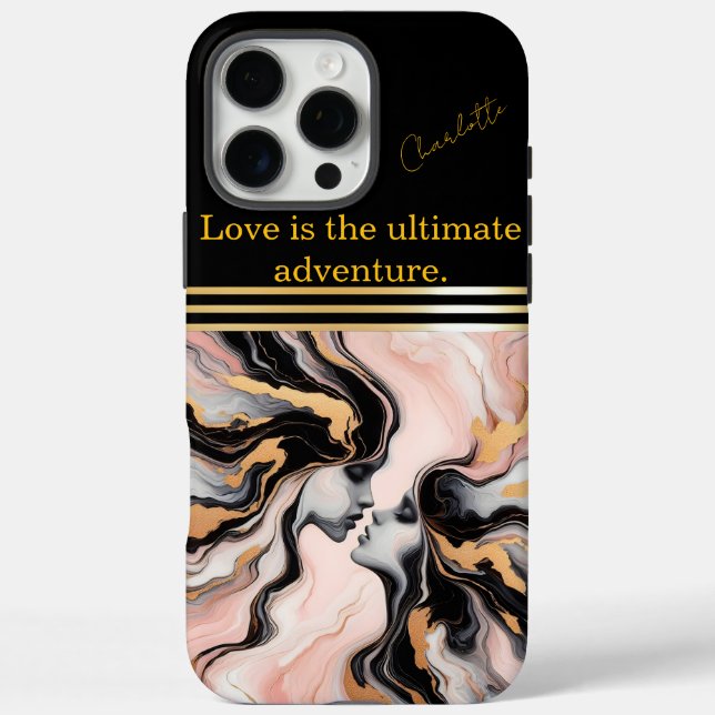 Abstract faces in harmony. Case-Mate iPhone case (Back)