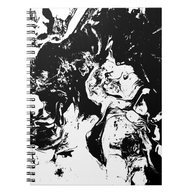 Abstract Faces Incidental Art Notebook (Front)