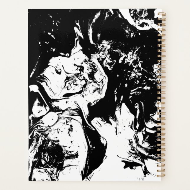Abstract Faces Incidental Art Planner (Back)