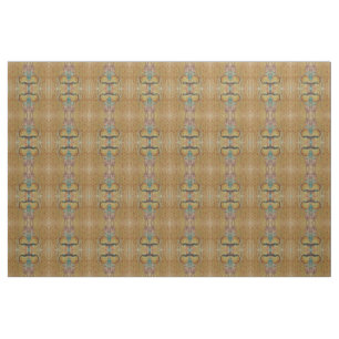 Abstract Facial Nose Design Fabric