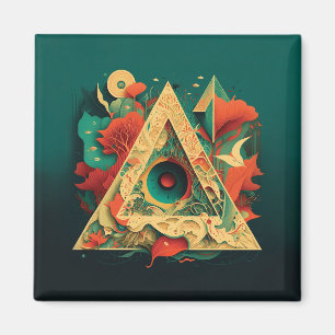 Abstract Fantasies World of Impossible Objects Magnet