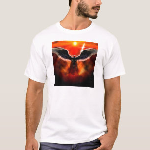 Abstract Fantasy God Of War Ares T-Shirt