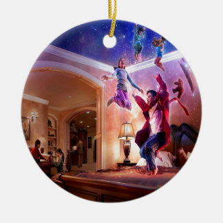 Abstract Fantasy Peter Pan Celebration Ceramic Tree Decoration