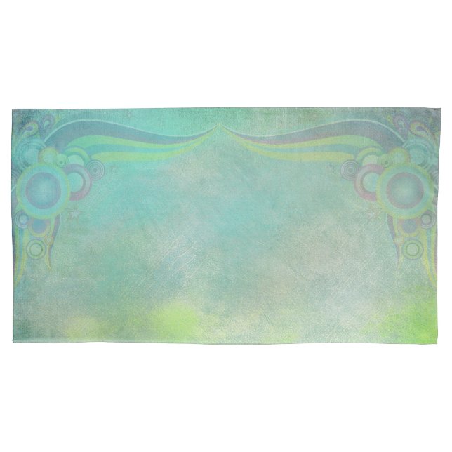 Abstract Fantasy Pillowcase (Front-Left)