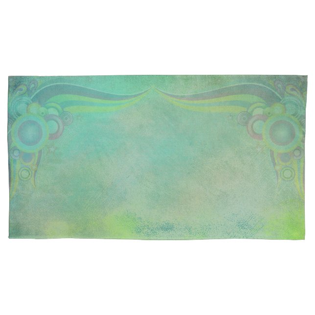 Abstract Fantasy Pillowcase (Front-Left)