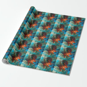 Abstract Fantasy Wrapping Paper