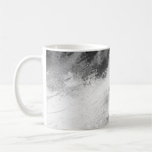 Abstract Fashion Woman Acrylic Painting Coffee Mug