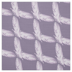 abstract feathers pattern fabric