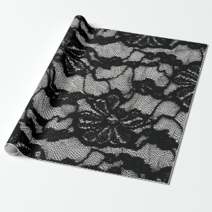 Abstract female black and white dress as backgroun wrapping paper