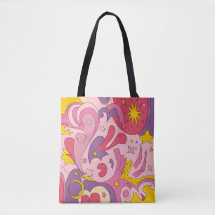 Abstract Feminine Art Bold & Colourful Women's Day Tote Bag