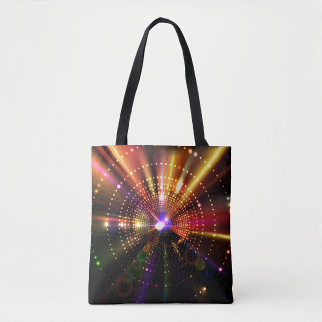 Abstract Festive Party Background Tote Bag (Front)
