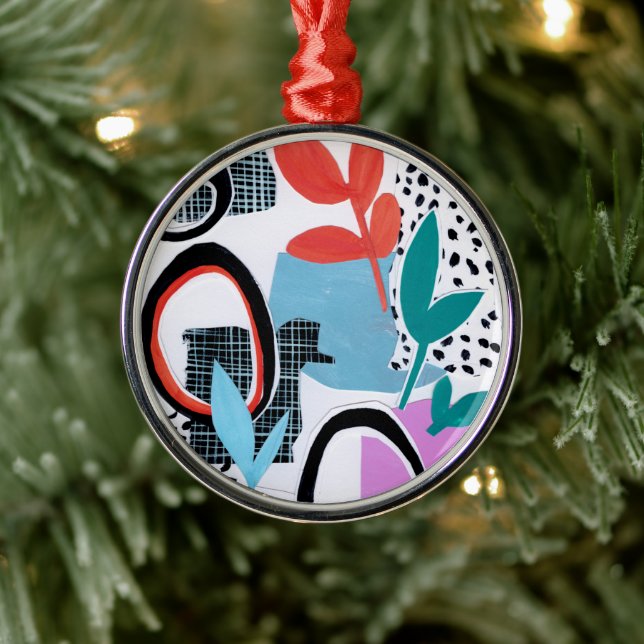 Abstract Field Trip Metal Tree Decoration (Tree)