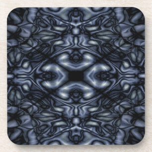 Abstract figures pattern coaster