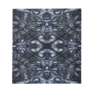 Abstract figures pattern notepad