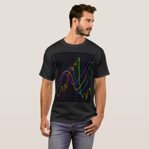 Abstract financial graph T-Shirt