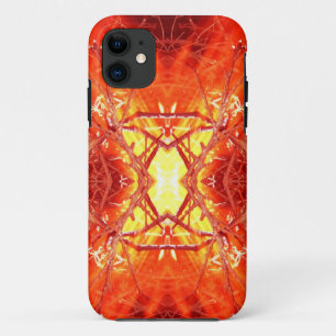 Abstract Fire iPhone 11 Case