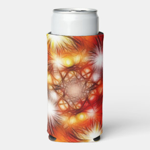 Abstract Fireworks Stars Background-34944 Seltzer Can Cooler