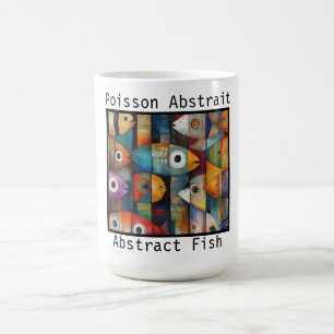 Abstract Fish Coffee Mug