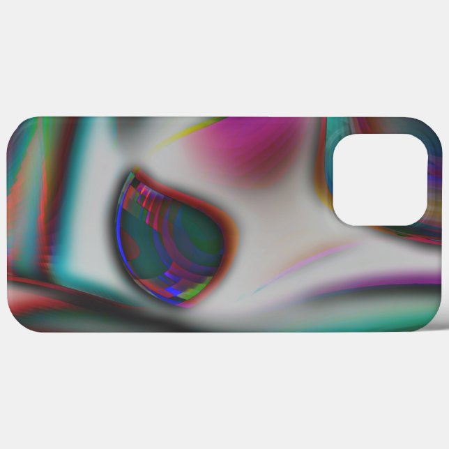 abstract fish mouth with psychedelic to soft blur  Case-Mate iPhone case (Back (Horizontal))