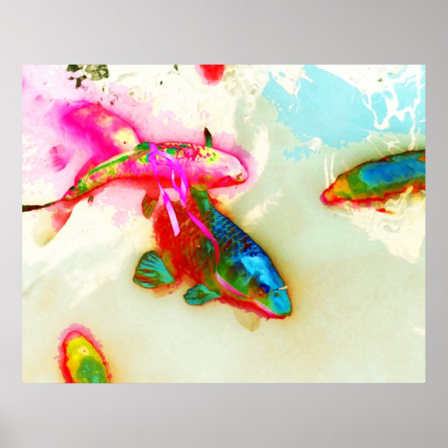 Abstract Fish Print (Front)