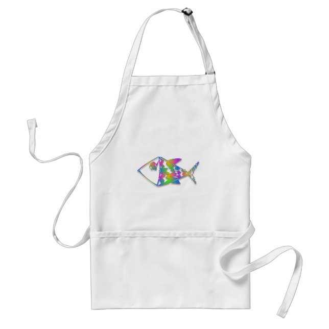 Abstract Fish Standard Apron (Front)
