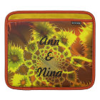 Abstract Flames iPad Sleeve