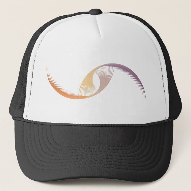 Abstract Flight Trucker Hat (Front)