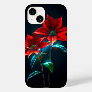 Abstract Floral : A Dark and Dreamy Design Case-Mate iPhone 14 Case