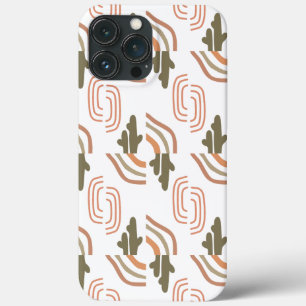 abstract floral art iPhone 13 pro max case
