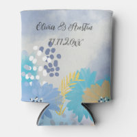 Abstract Floral Beach Wedding coastal