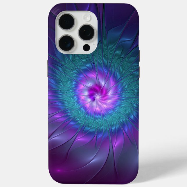 Abstract Floral Beauty Colourful Fractal Art Flowe Case-Mate iPhone Case (Back)