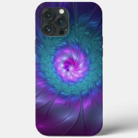 Abstract Floral Beauty Colourful Fractal Art Flowe