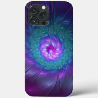 Abstract Floral Beauty Colourful Fractal Art Flowe