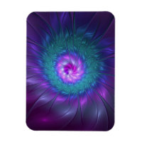 Abstract Floral Beauty Colourful Fractal Art Flowe