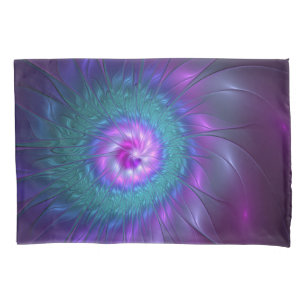 Abstract Floral Beauty Colourful Fractal Art Flowe Pillowcase