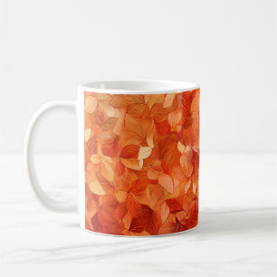 🌺 abstract Floral bold in red and pink🌺 Coffee Mug