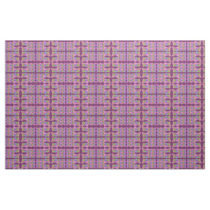 Abstract Floral Butterflies Fabric