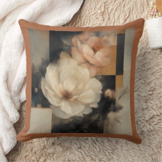 "Abstract Floral" Cushion