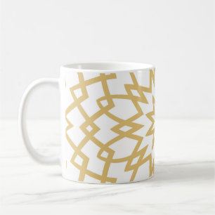 Abstract floral hand drown pattern. Vintage illust Coffee Mug