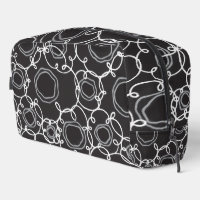 Abstract Floral Matrix (Charcoal) Fine Art