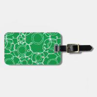 Abstract Floral Matrix (Green) Fine Art