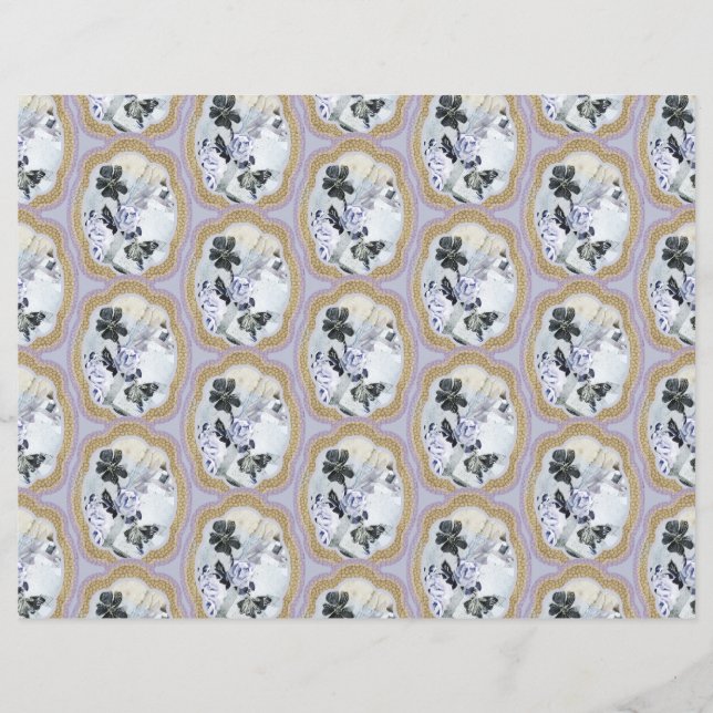 Abstract Floral Medallion (Front)