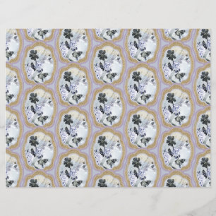 Abstract Floral Medallion