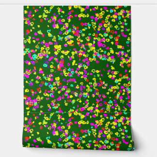 Abstract Floral Murals Pattern Wallpaper